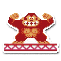 /STICKER_DONKEY_KONG: (2)