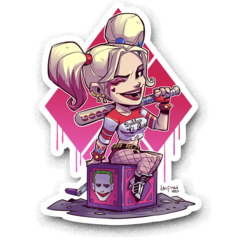 /STICKER_COMICS_DC Harley_quinn (chibi_2)