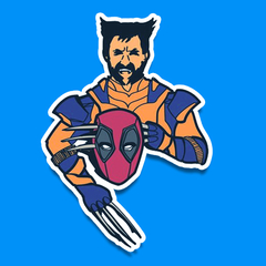 /STICKER_COMICS_MARVEL: deadpool-Wolverine