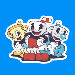 /STICKER_VIDEOJUEGOS: Cuphead