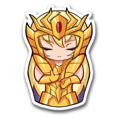 /Sticker_CDZ: Shaka de Virgo (Mamushka)