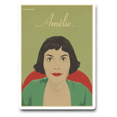 /STICKER_amelie: estilo_poster