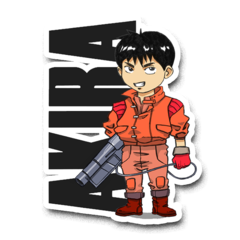 /STICKER_AKIRA: KANEDA