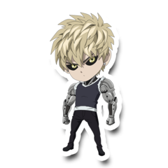 /STICKER_ONE_PUNCH_MAN: genos