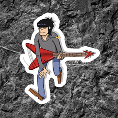 /STICKER_MUSICA: Gorillaz