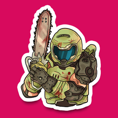 /STICKER_VIDEOJUEGOS: Doom