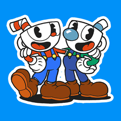 /STICKER_VIDEOJUEGOS: Cuphead