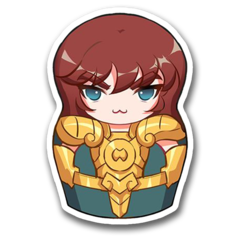 /Sticker_CDZ: Dohko de Libra (Mamushka)