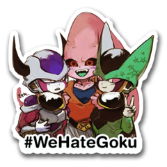 /sticker_Dragon Ball: We Hate Goku