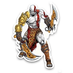 /STICKER_Videojuegos: God_Of_War