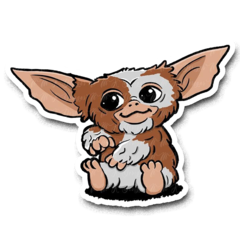 /STICKER_GREMLINS: Gizbo 2