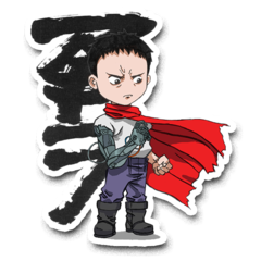 /STICKER_AKIRA: Tetsuo