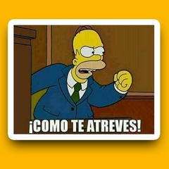 /STICKER_SERIES: Los_Simpsons