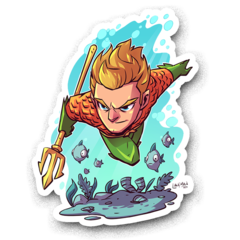 /STICKER_COMICS_DC Aquzaman_(chibi!