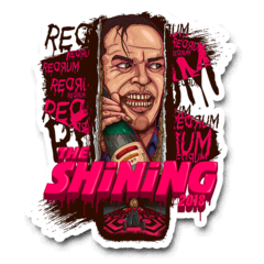 /STICKER_EL_RESPLANDOR: Jack_Torrence_redrum