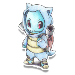 /STICKER_POKEMON: squirtle_disfraz