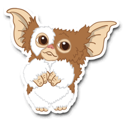 /STICKER_GREMLINS: Gizbo 3