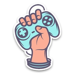 /STICKER_Videojuegos: GAMER