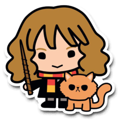 /STICKER_HARRY_POTTER: Hermione (CHIBI 3)