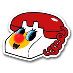 /STICKERS_CHICAS_SUPERPODEROSAS: Telefono