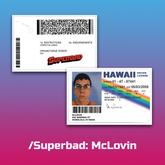 /Credenciales: Peliculas: McLovin