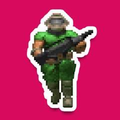 /STICKER_VIDEOJUEGOS: Doom