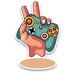 /STICKER_Videojuegos: GAMER