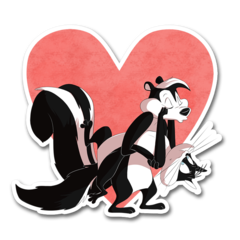 /STICKERS_LOONEY_TUNES: Pepe_Le_Pew