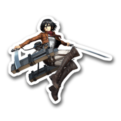 /STICKER_SHINGEKI_NO_KYOJIN: mikasa