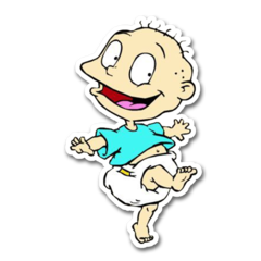 /STICKER_RUGRATS: Tommy