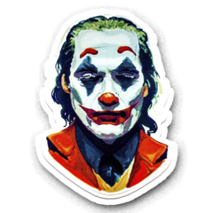 /STICKER_COMICS_DC Joker (Phoenix)