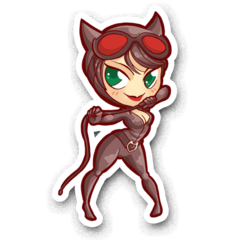 /STICKER_COMICS_DC Gatubela (chibi)