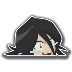 /Sticker_Bleach: Sad Rukia