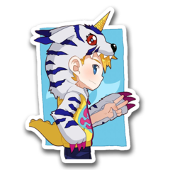 sticker_Digimon: Matt Ishida - Gabumon