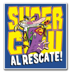 /STICKERS_LA_VACA_Y_EL_POLLITO: Super_Vaca