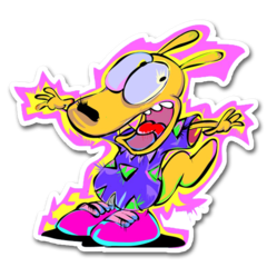 /STICKERS_LA_VVIDA_MODERNA_DE_ROCKO: Rocko