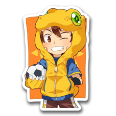 /sticker_Digimon: Taichi Yagami - Agumon