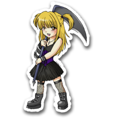 /sticker_Death Note: Amane Misa (Guadaña)