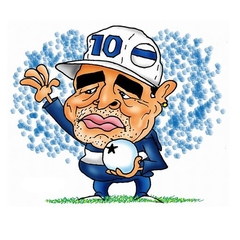 /STICKER_FUTBOL: Maradona