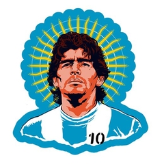 /STICKER_FUTBOL: Maradona