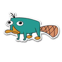 /STICKERS_PHINEAS_Y_FERB: Perry