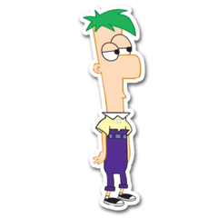 /STICKERS_PHINEAS_Y_FERB: Ferb