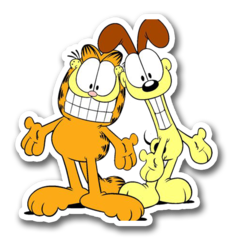 /STICKERS_GARDFIELD: Gardfield_Odie