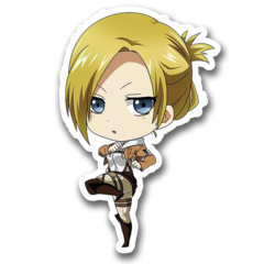 /STICKER_SHINGEKI_NO_KYOJIN: Annie_leonhart (chibi)