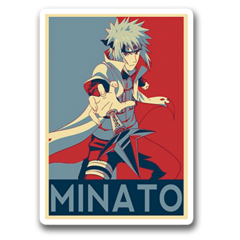 /STICKER_NARUTO: minato (president)