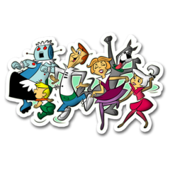 /STICKERS_SUPER_SONICOS: Familia