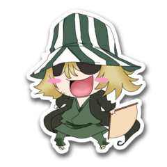 /Sticker_Bleach: Kisuke Urahara (chibi)