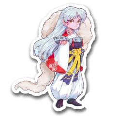 /STICKER_INUYASHA: SESSHOMARU (chibi)