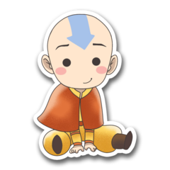 /STICKER_AVATAR: AANG (KAWAII)