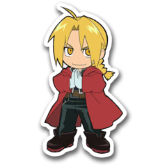 /STICKER_FULLMETAL_ALCHEMIST: Edward_Elrich (chibi)